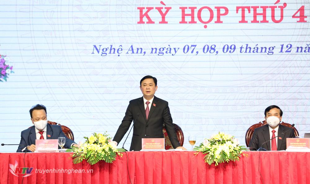 Kỳ họp thứ 4, HĐND tỉnh khóa XVIII quyết định nhiều nội dung quan trọng về phát triển kinh tế - xã hội
