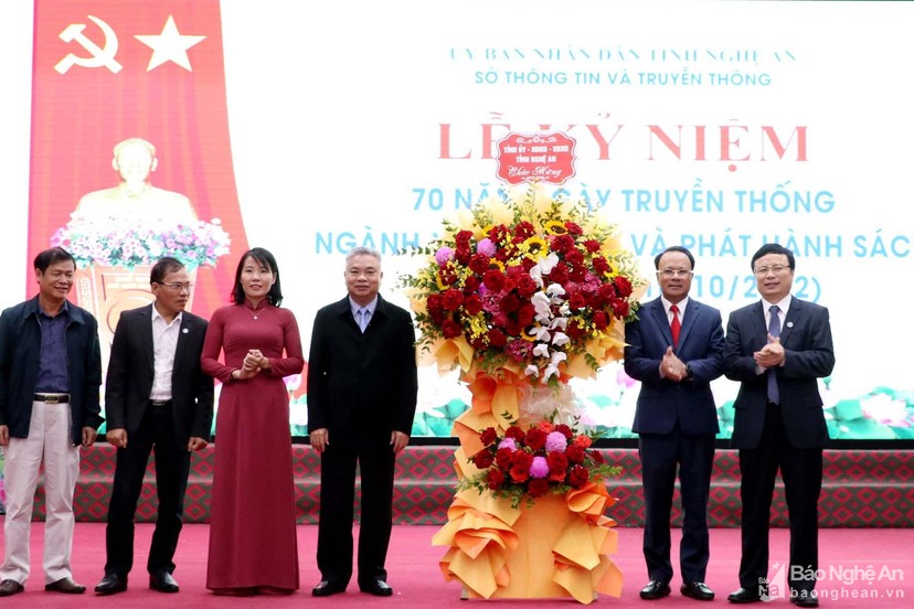 Nghệ An: Kỷ niệm 70 năm ngày thành lập ngành Xuất bản, In và Phát hành sách