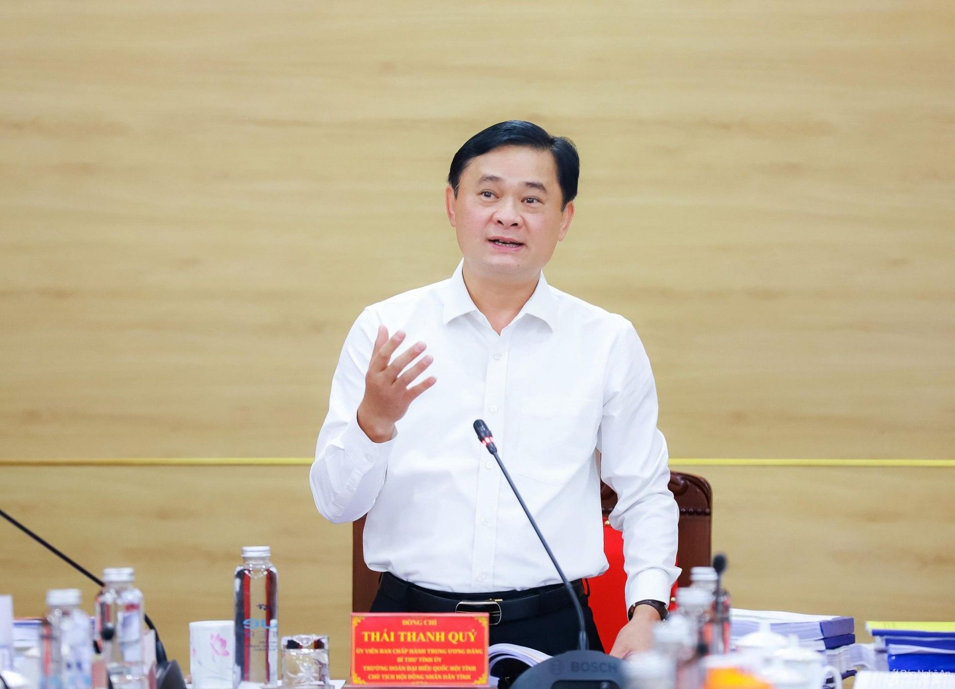 Ban Thường vụ Tỉnh ủy Nghệ An thông qua hai đồ án quy hoạch của huyện Đô Lương