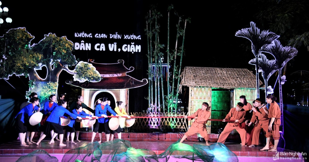 Nghệ An tổ chức kỷ niệm Ngày Di sản văn hóa và khai mạc không gian diễn xướng Dân ca ví, giặm