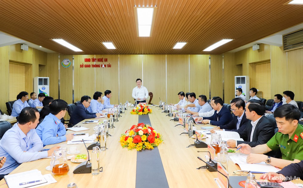 Chủ tịch UBND tỉnh: 8 nhiệm vụ trọng tâm của ngành GTVT trong thời gian tới