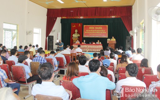 Cử tri Cửa Lò kiến nghị Quốc hội có giải pháp kiểm soát giá đất