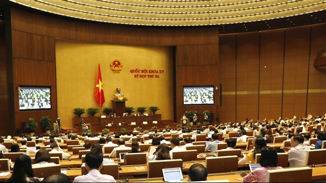 Kỳ họp thứ Ba, Quốc hội Khóa XV bắt đầu tuần làm việc thứ hai