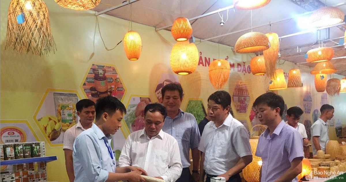 Nghệ An tham gia Tuần hàng quảng bá nông sản, sản phẩm OCOP Hà Nội và các tỉnh, thành phố