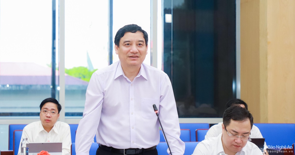 Đoàn giám sát Ủy ban Văn hóa, Giáo dục của Quốc hội làm việc với UBND tỉnh Nghệ An