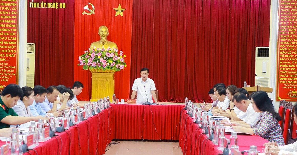 Nghệ An: Thông qua chủ trương đầu tư nhà máy sản xuất giày, dép 30 triệu USD tại Yên Thành