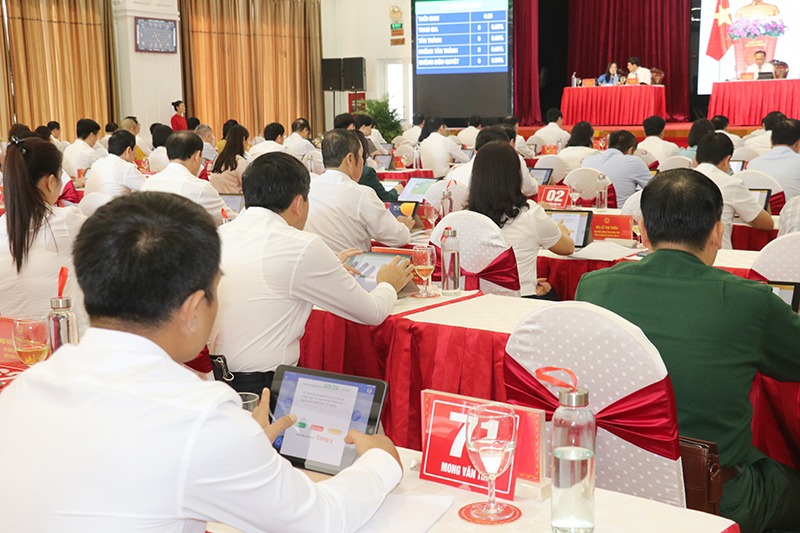 Nghệ An: Phản ánh thực chất những nỗ lực của người được lấy phiếu tín nhiệm -0