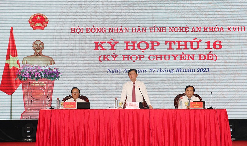 Nghệ An: Phản ánh thực chất những nỗ lực của người được lấy phiếu tín nhiệm -0