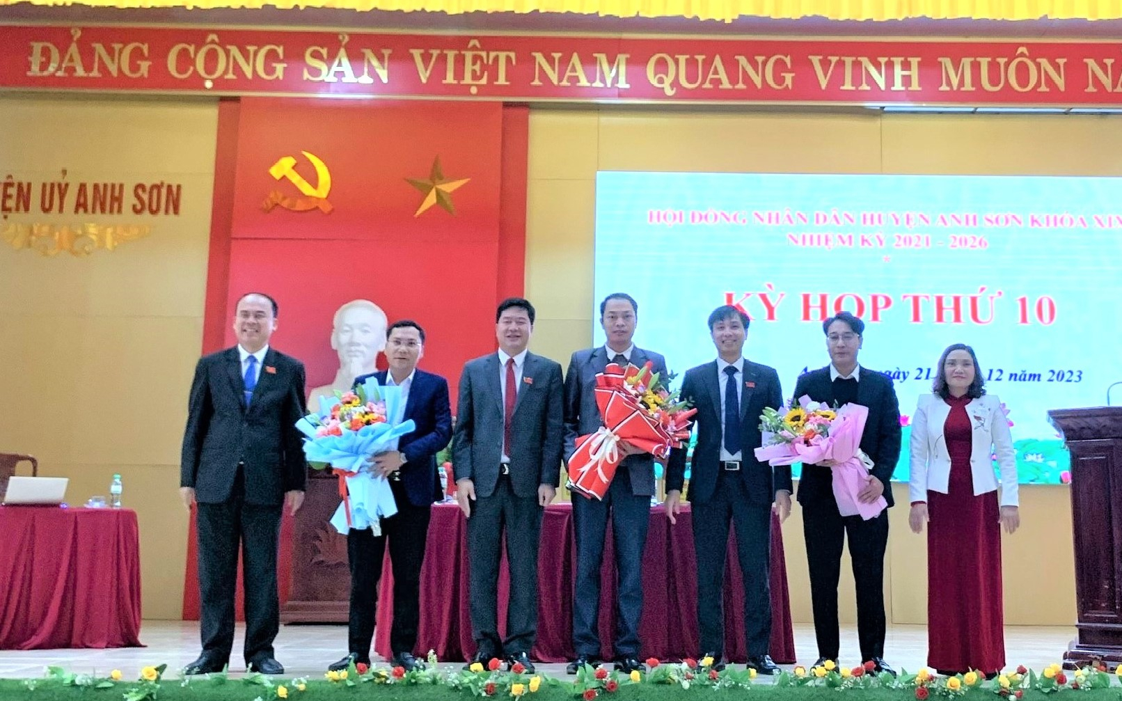 HĐND huyện Anh sơn khóa XIX tổ chức thành công kỳ họp thứ 10