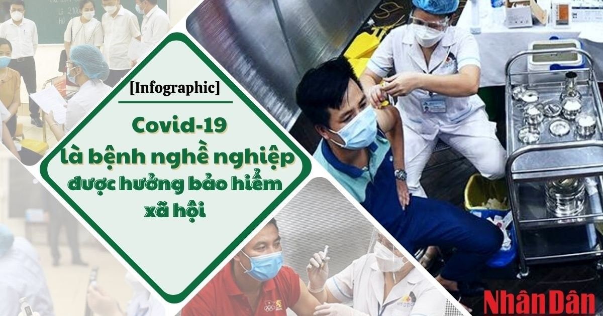 [Infographic] Quy định về Covid-19 là bệnh nghề nghiệp được hưởng bảo hiểm xã hội