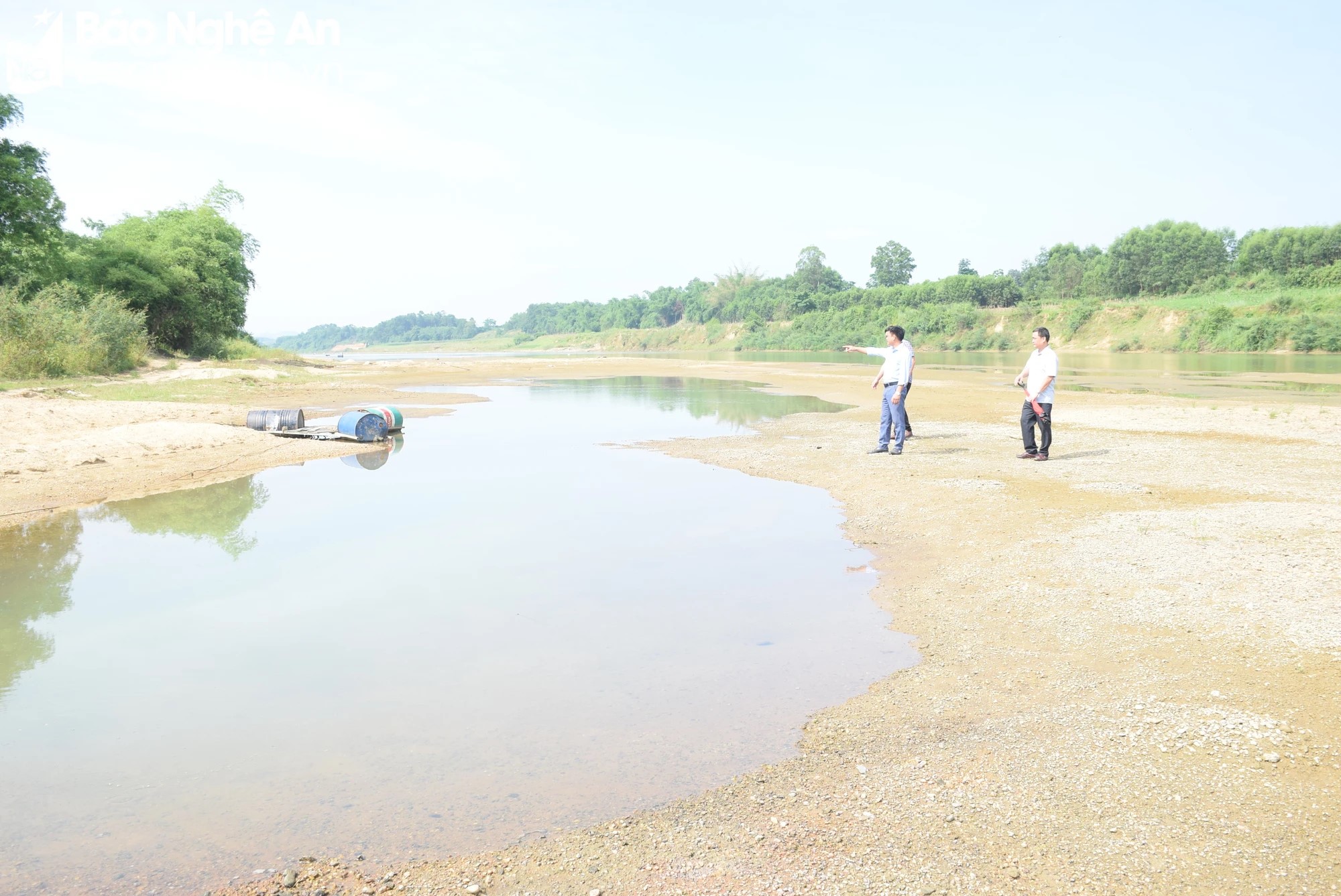 Sở Tài nguyên và Môi trường trả lời cử tri Trần Văn Bình, xóm Thanh Bình, xã Tân An, huyện Tân Kỳ về xử lý tình trạng khai thác cát trái phép