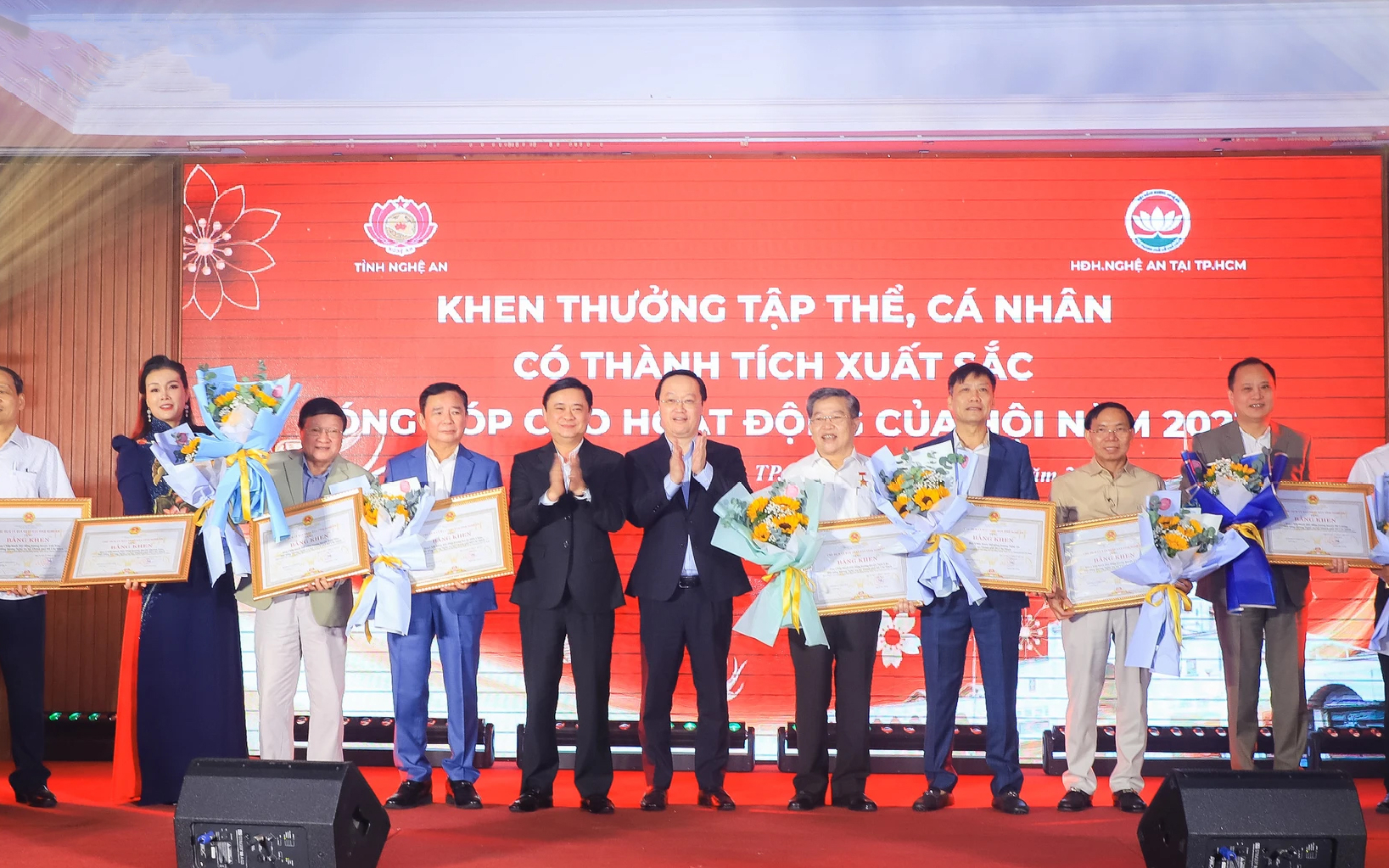 Lãnh đạo tỉnh Nghệ An gặp mặt Hội đồng hương tại Thành phố Hồ Chí Minh