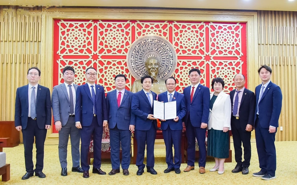 Thúc đẩy hợp tác toàn diện giữa tỉnh Gyeonggi-Do (Hàn Quốc) và Nghệ An