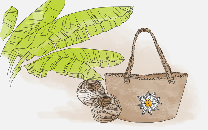 Câu chuyện thứ nhất: Tơ chuối của người Thái