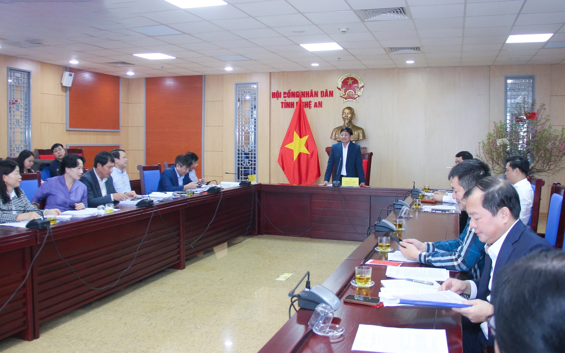 Ban Kinh tế - Ngân sách thẩm tra các dự thảo nghị quyết trình Kỳ họp chuyên đề của HĐND tỉnh Nghệ An