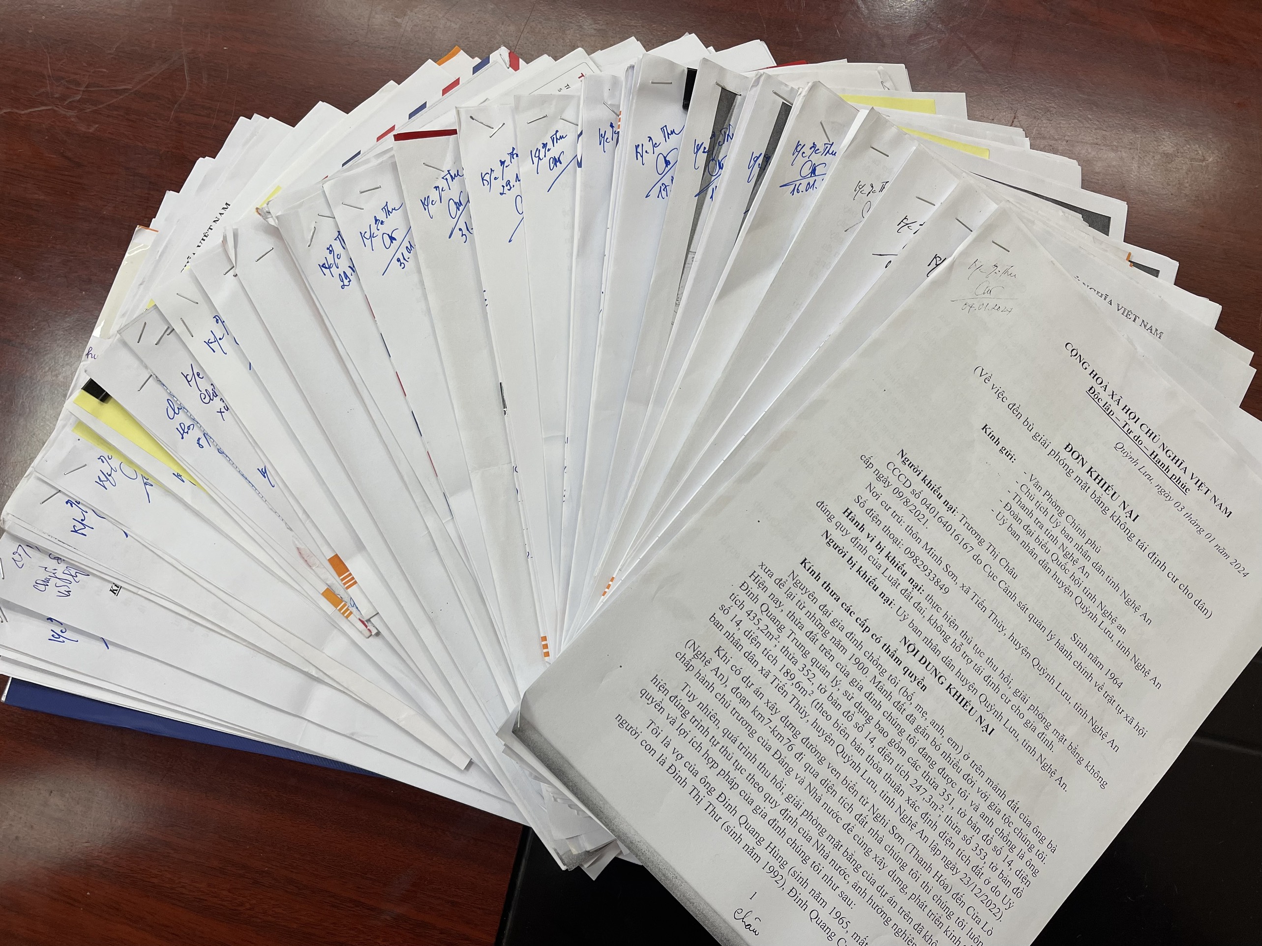 Đoàn ĐBQH tỉnh tiếp nhận, xử lý 29 đơn thư của công dân trong tháng 01/2024