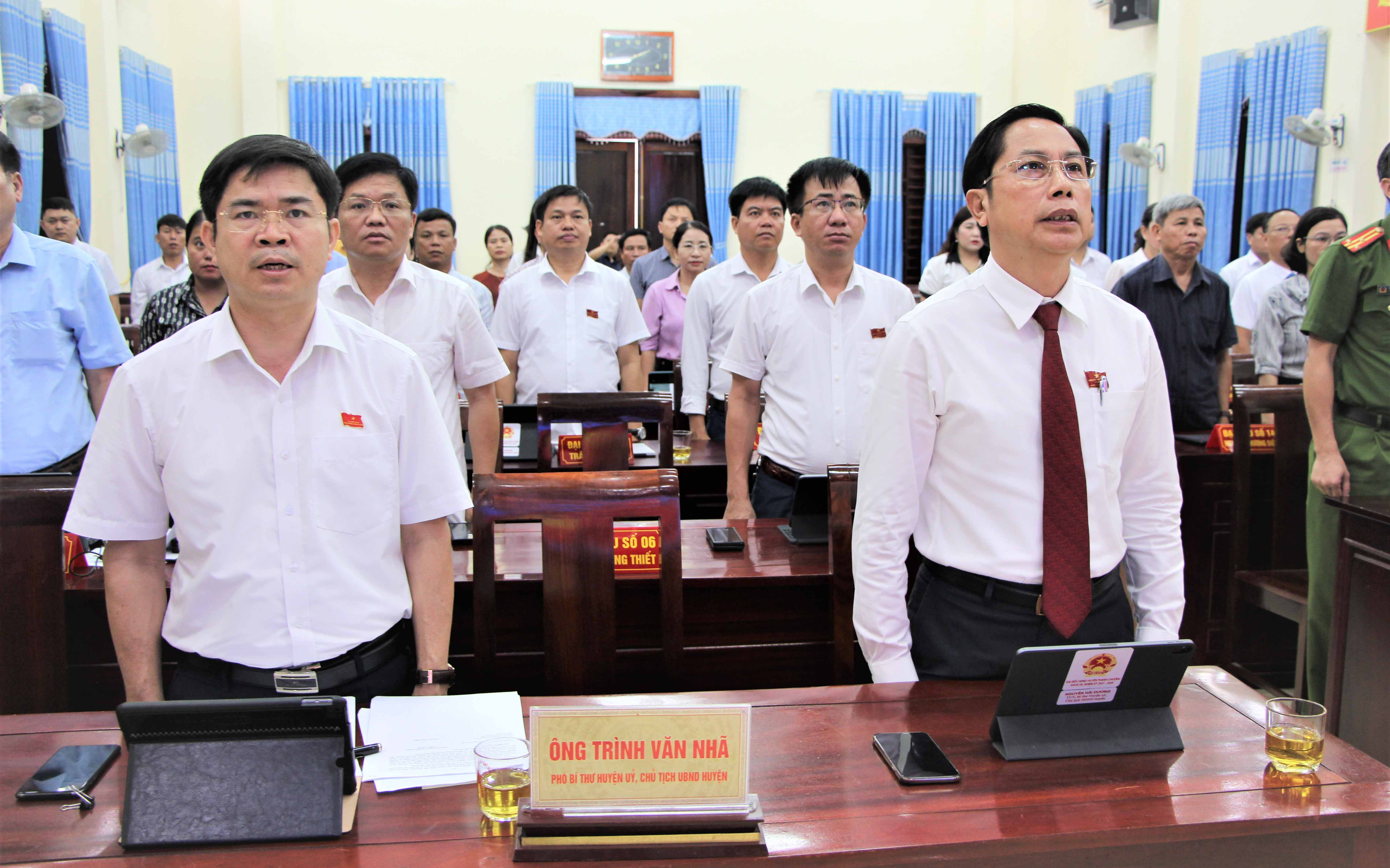 HĐND huyện Thanh Chương tổ chức Kỳ họp thứ 11 thông qua Nghị quyết sắp xếp đơn vị hành chính cấp xã