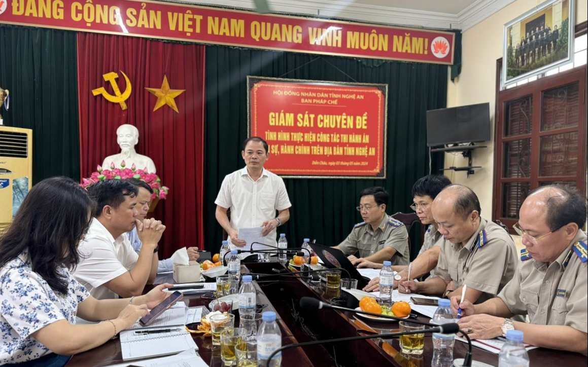 Thực hiện tốt công tác thi hành án dân sự, hành chính để giữ vững ổn định chính trị và trật tự an toàn xã hội tại địa phương