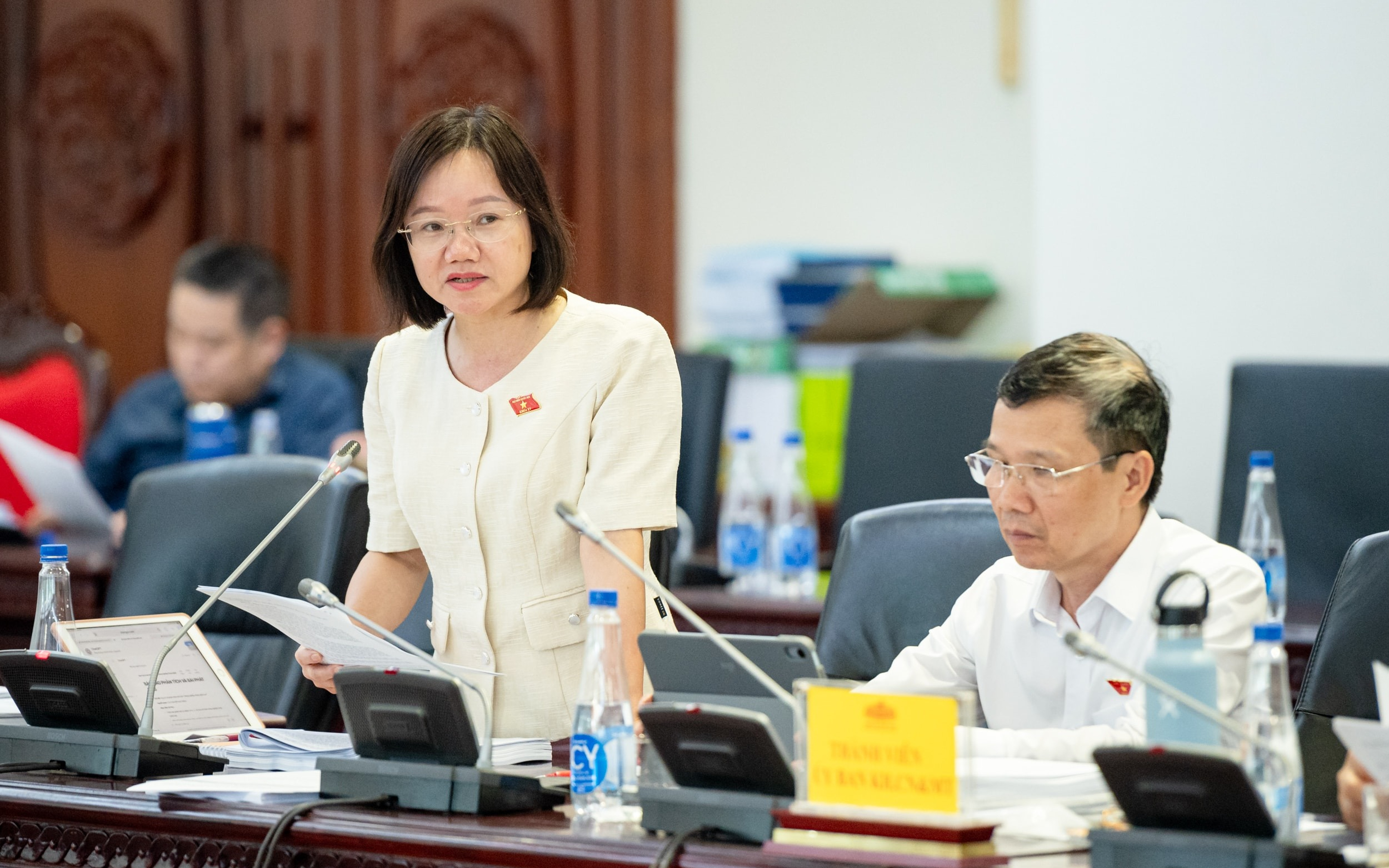 Ủy ban Khoa học, Công nghệ và Môi trường thẩm tra dự án Luật Chuyển đổi số, dự án Luật Công nghệ cao (sửa đổi)