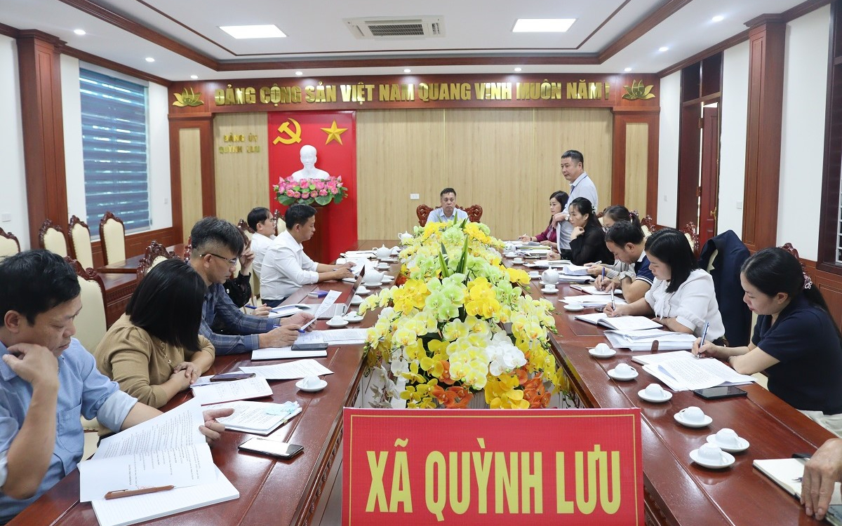 Hội nghị liên tịch thống nhất các nội dung kỳ họp thường lệ cuối năm 2025 HĐND xã Quỳnh Lưu khóa I, nhiệm kỳ 2021-2026