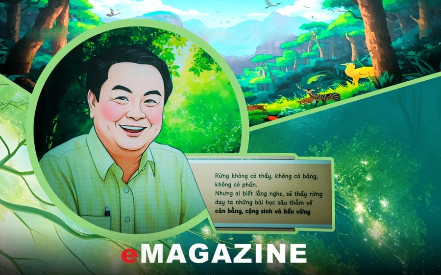 Phó Chủ tịch Quốc hội Lê Minh Hoan và “Những câu chuyện dưới tán rừng”