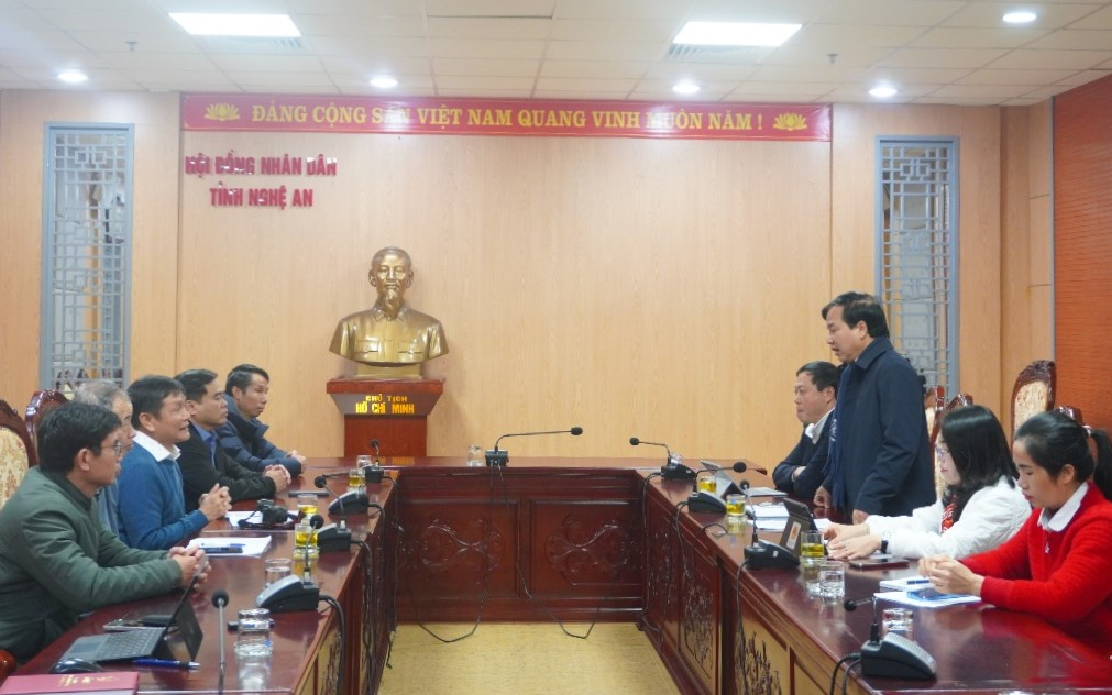 Phó Chủ tịch HĐND tỉnh Nguyễn Như Khôi làm việc với chuyên gia Quỹ Môi trường toàn cầu Việt Nam về phát triển du lịch cộng đồng