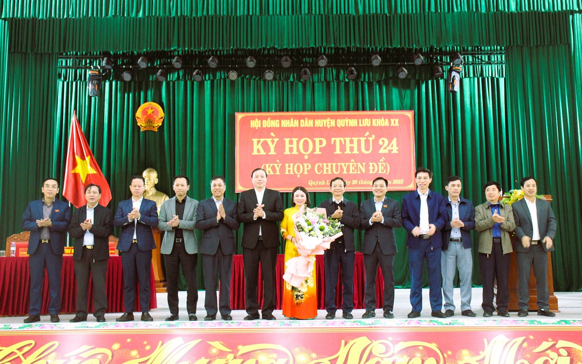 Đồng chí Phạm Thị Hải Yến được bầu giữ chức vụ Phó Chủ tịch HĐND huyện Quỳnh Lưu, nhiệm kỳ 2021 – 2026