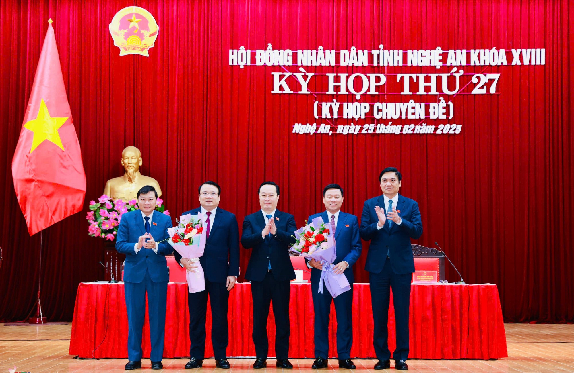 Nghệ An có 2 tân Phó Chủ tịch UBND tỉnh