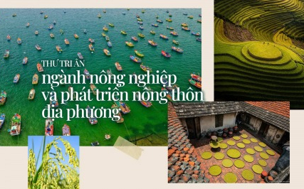 Thư tri ân ngành nông nghiệp và phát triển nông thôn địa phương