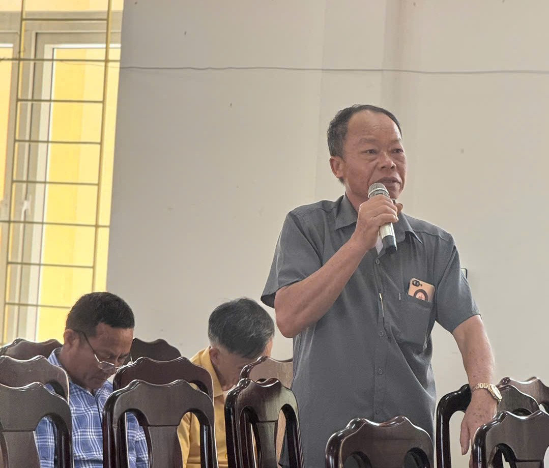 Nhiều vấn đề bức thiết được cử tri Diễn Châu phản ánh tại buổi tiếp xúc với HĐND tỉnh