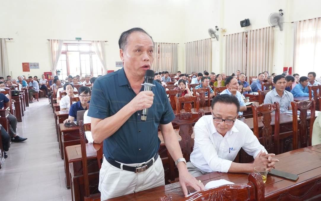 Cử tri xã Nghi Lộc gửi gắm nhiều kiến nghị tâm huyết đến đại biểu HĐND hai cấp