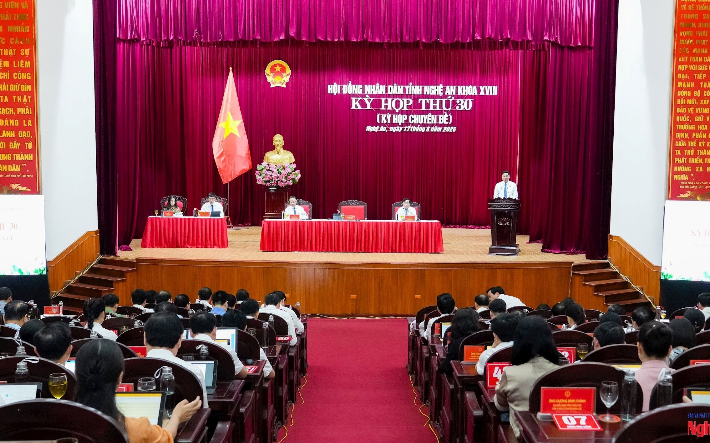 Thường trực HĐND tỉnh Nghệ An triệu tập kỳ họp thường lệ giữa năm 2025