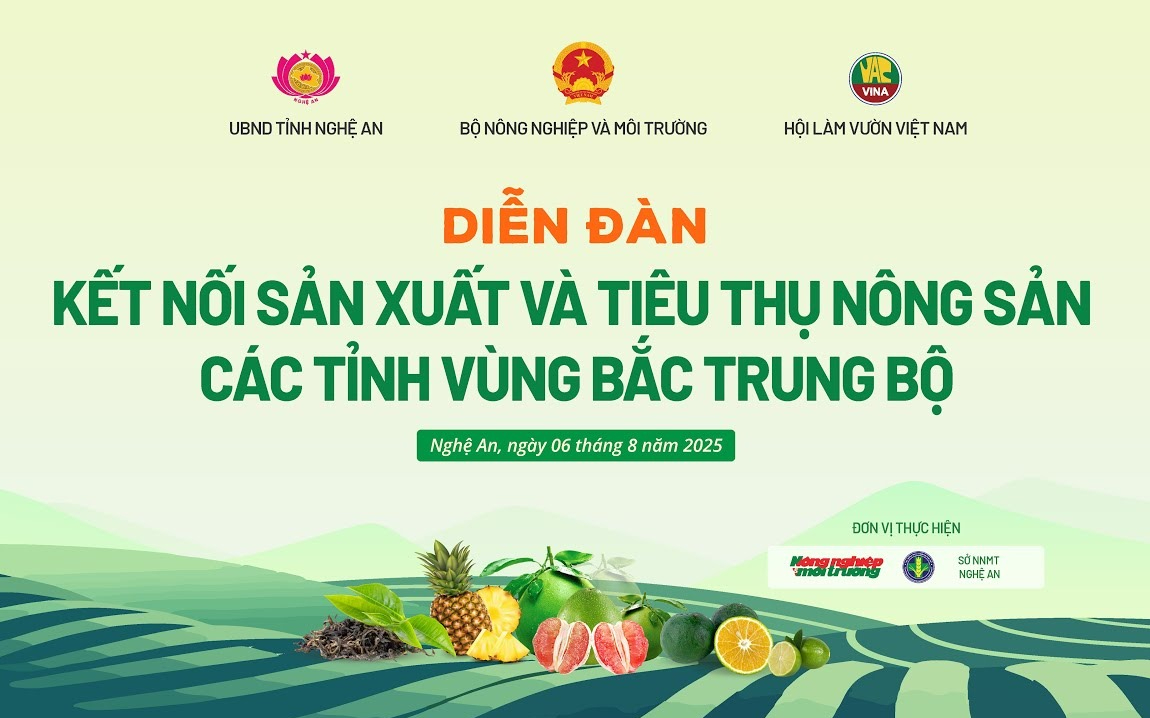 TRỰC TIẾP: Kết nối chuỗi giá trị nông sản vùng Bắc Trung bộ