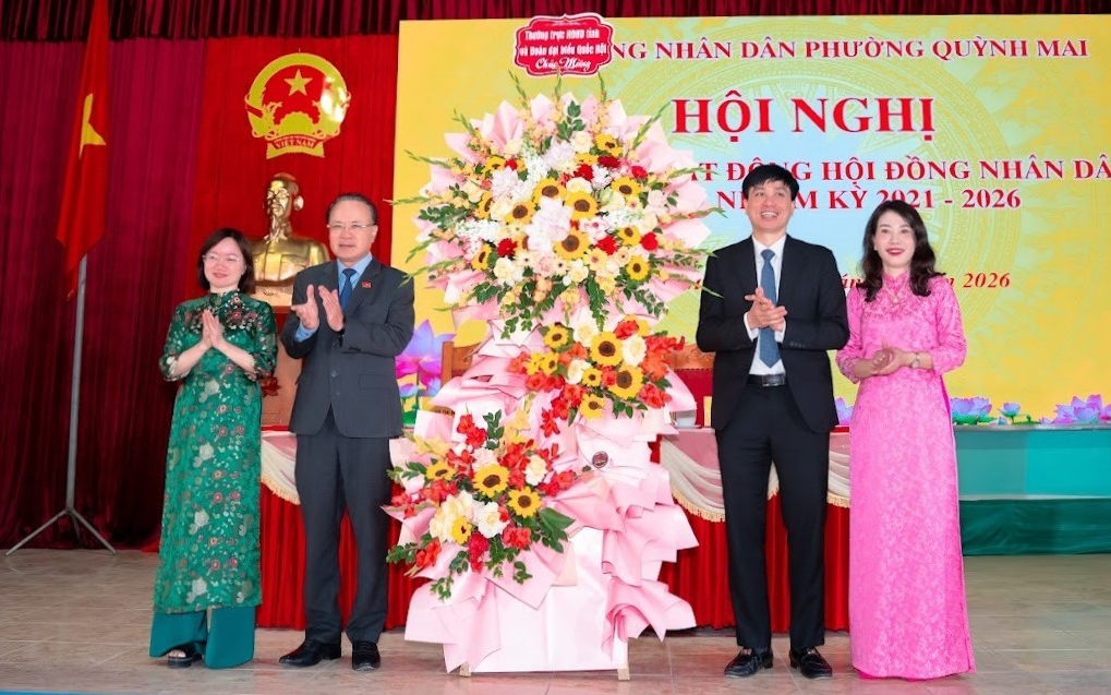 HĐND phường Quỳnh Mai tổng kết hoạt động khóa I, nhiệm kỳ 2021–2026