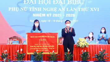Phụ nữ Nghệ An đoàn kết, sáng tạo, tự chủ, xây dựng tổ chức hội vững mạnh, góp phần đưa tỉnh Nghệ An phát triển nhanh, bền vững