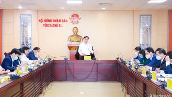 Thường trực HĐND tỉnh Nghệ An thẩm tra các báo cáo, dự thảo nghị quyết trình Kỳ họp thứ 4