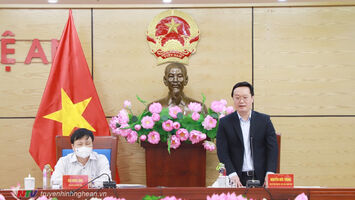 Kết luận của Chủ tịch UBND tỉnh Nguyễn Đức Trung về triển khai công tác phòng, chống dịch Covid-19 trong tình hình mới