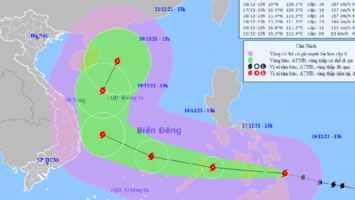 Nghệ An ra công điện ứng phó khẩn cấp với siêu bão sắp vào Biển Đông