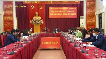 Hội nghị báo chí toàn quốc triển khai nhiệm vụ năm 2022