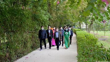 Đại biểu tham dự Hội thảo Du lịch Việt Nam tham quan các điểm đến ở Nghệ An