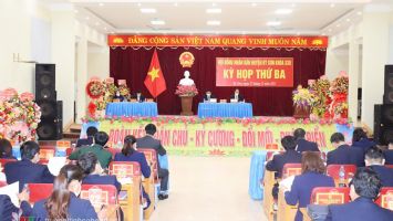 Hội đồng nhân huyện Kỳ Sơn khóa XXII tổ chức kỳ họp thứ 3