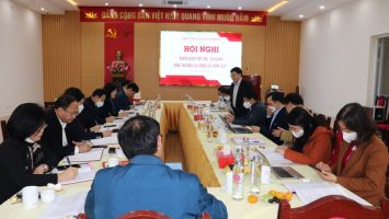 Phó Bí thư Thường trực Tỉnh ủy dự Hội nghị kiểm điểm Ban Thường vụ Đảng ủy Khối Các cơ quan tỉnh