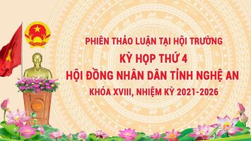 Video: Phiên thảo luận tại hội trường Kỳ họp thứ 4, HĐND tỉnh khóa XVIII