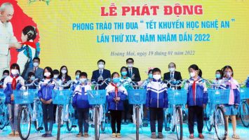Phát động Tết Khuyến học Nghệ An năm Nhâm Dần 2022