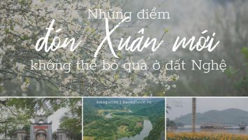 Những điểm đón Xuân mới không thể bỏ qua ở đất Nghệ