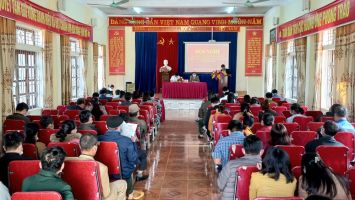 Đại biểu HĐND tỉnh tiếp xúc cử tri tại TX.Thái Hòa