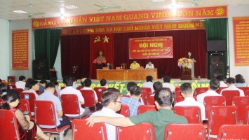 Đại biểu Quốc hội tiếp xúc cử tri huyện Diễn Châu