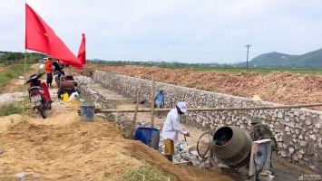 Diễn Châu phấn đấu về đích huyện Nông thôn mới