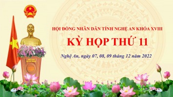 Thường trực HĐND tỉnh triệu tập kỳ họp thứ 11 HĐND tỉnh khóa XVIII, nhiệm kỳ 2021 - 2026