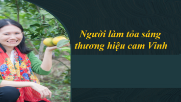 Hành trình đưa đặc sản cam Vinh ra thế giới